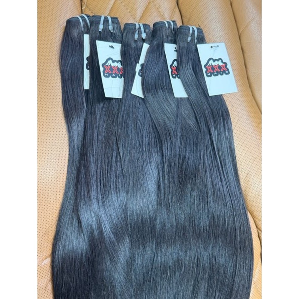 30" Raw Bone-Straight Hair Bundle - Picture 2 of 5
